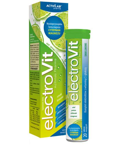 Activlab Pharma ElectroVit o smaku limonki - 20...