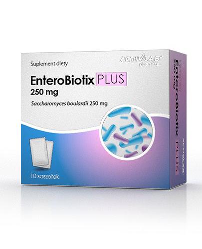  Activlab Pharma EnteroBiotix Plus 250 mg - 10 sasz. Probiotyk - cena, opinie, stosowanie  - Apteka internetowa Melissa  