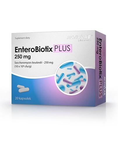  Activlab Pharma EnteroBiotix Plus 250 mg - 20 kaps. - cena, opinie, stosowanie  - Apteka internetowa Melissa  