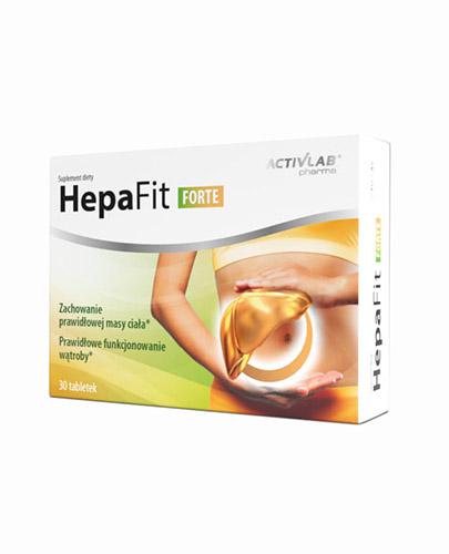  Activlab Pharma HepaFit Forte, 30 tabl., cena, opinie, wskazania - Apteka internetowa Melissa  