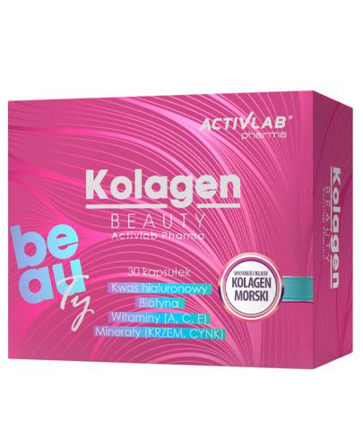 Activlab Pharma Kolagen Beauty - 30 kaps. - cena, opinie, stosowanie - Drogeria Melissa
