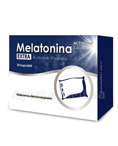  ACTIVLAB PHARMA MELATONINA EXTRA B6 5mg  - 30 kaps. Na trudności z zasypianiem. - Apteka internetowa Melissa  