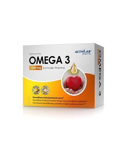  ActivLab Pharma Omega 3 1000 mg - 60 kaps. - cena, opinie, właściwości - Apteka internetowa Melissa  