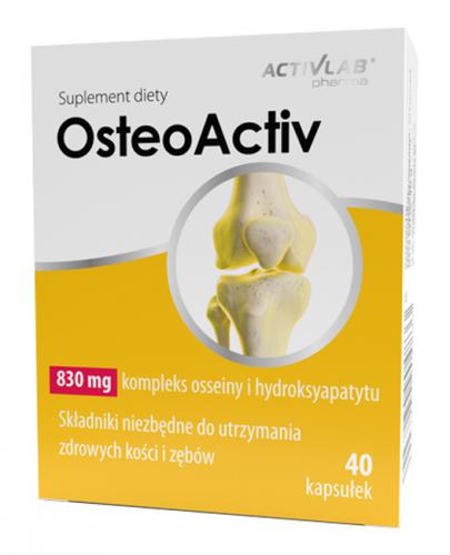  Activlab Pharma OsteoActiv, 40 kapsułek - Apteka internetowa Melissa  
