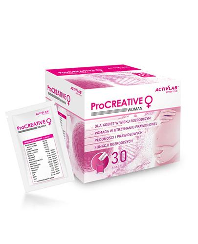  ActivLab Pharma ProCreative Woman - 30 sasz. - cena, opinie, właściwości - Apteka internetowa Melissa  