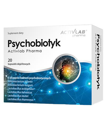  Activlab Pharma Psychobiotyk, 20 kapsułek - Apteka internetowa Melissa  