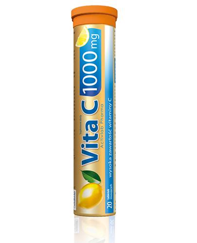  Activlab Pharma Vita C 1000 mg o smaku cytrynowym, 20 tabletek musujących - Apteka internetowa Melissa  