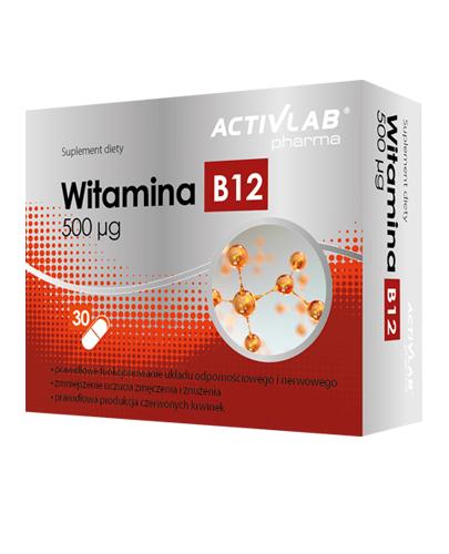  Activlab Pharma Witamina B12 - 30 kaps. - cena, opinie, wskazania  - Apteka internetowa Melissa  