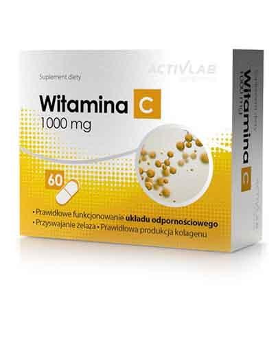 
                                                                          ACTIVLAB PHARMA Witamina C 1000 mg - 60 kaps. Na odporność - cena, opinie, dawkowanie  - Drogeria Melissa                                              