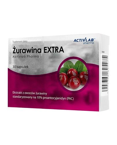  Activlab Pharma Żurawina Extra - 30 kaps. - Układ moczowy - cena, opinie, wskazania - Apteka internetowa Melissa  