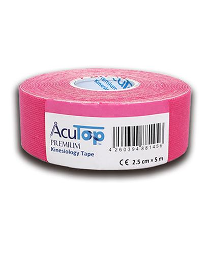  AcuTop Premium Kinesiology Tape 2,5 cm x 5 m różowy, 1 szt., cena, wskazania, opinie - Apteka internetowa Melissa  