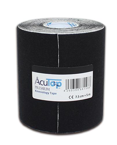  AcuTop Premium Kinesiology Tape 7,5 cm x 5 m czarny, 1 szt., cena, wskazania, opinie - Apteka internetowa Melissa  