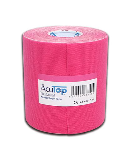  AcuTop Premium Kinesiology Tape 7,5 cm x 5 m różowy, 1 szt., cena, wskazania, właściwości - Apteka internetowa Melissa  