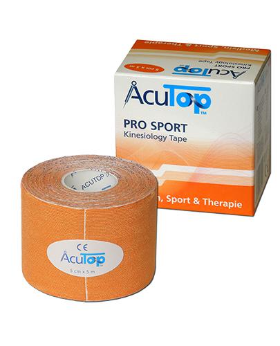  AcuTop Pro Sport Tape 5 cm x 5 m pomarańczowy, 1 szt., cena, opinie, wskazania - Apteka internetowa Melissa  