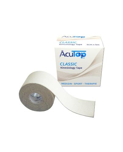  AcuTop Classic Kinesiology Tape White Soft 5 cm x 5 m, 1 szt., cena, wskazania, opinie - Apteka internetowa Melissa  