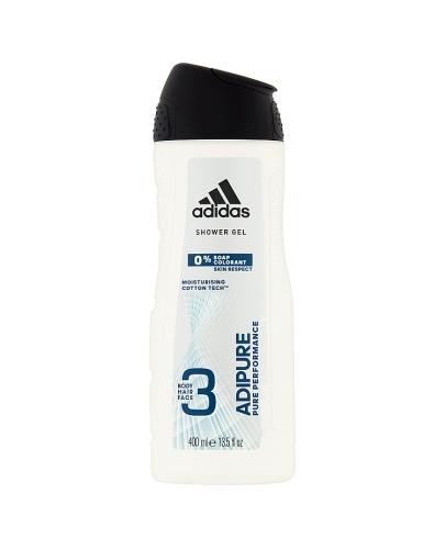  Adidas Adipure Żel pod prysznic 3 w 1 - 400 ml - cena, opinie, właściwości - Apteka internetowa Melissa  