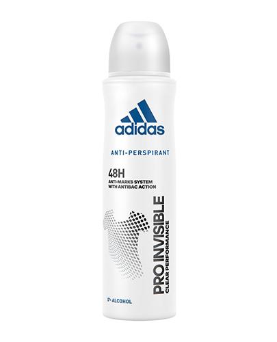  Adidas Pro Invisible Clear Performance Antyperspirant dla kobiet spray, 150 ml - Apteka internetowa Melissa  