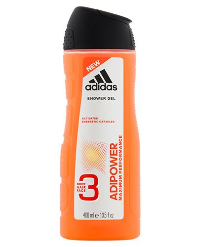  Adidas Shower Gel Adipower  Żel pod prysznic 3w1 - 400 ml - cena, opinie, właściwości - Apteka internetowa Melissa  