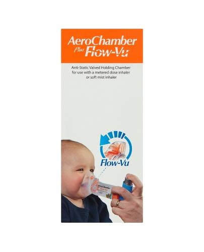  Aerochamber Plus FLOW VU Komora inhalacyjna z maską dla niemowląt, 1 szt., cena, wskazania, właściwości - Apteka internetowa Melissa  