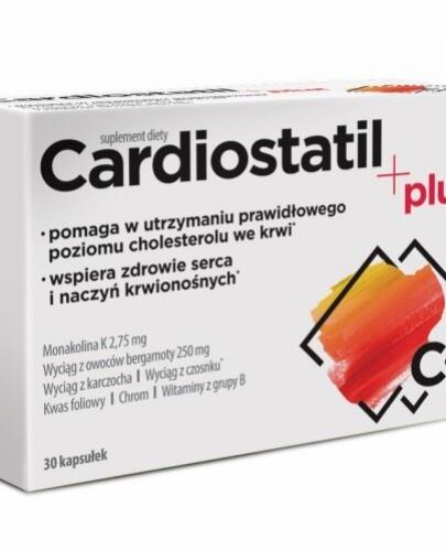  Aflofarm Cardiostatil PLUS, 30 kapsułek - Apteka internetowa Melissa  