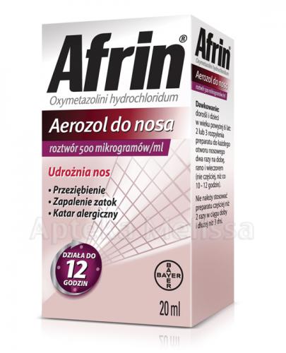 AFRIN 0,05 Aerozol - 20 ml - Apteka internetowa Melissa