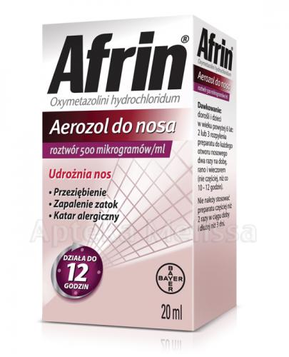  AFRIN 0,05 Aerozol - 20 ml - Apteka internetowa Melissa  