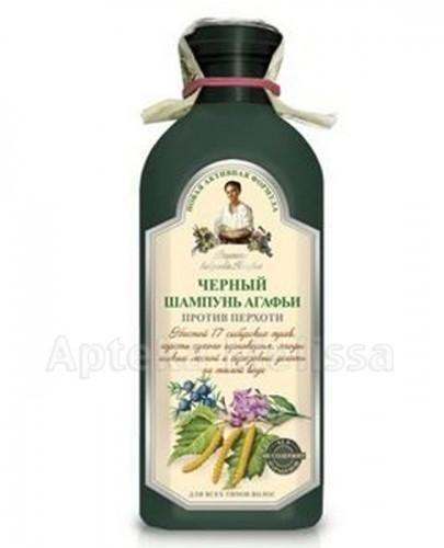 AGAFII Szampon ziołowy czarny przeciwłupieżowy - 350 ml - Apteka internetowa Melissa