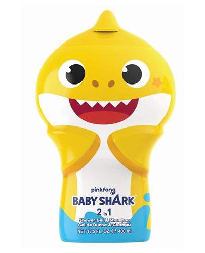  Air-Val Baby Shark 2 in 1 Żel pod prysznic & Szampon dla dzieci - 400 ml - cena, opinie, właściwości - Apteka internetowa Melissa  