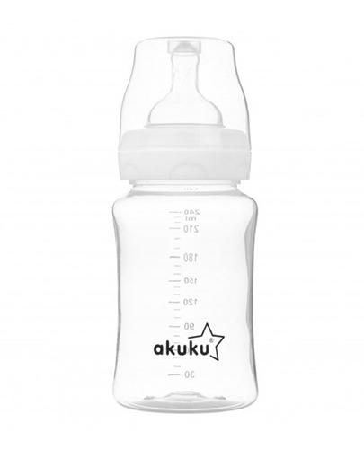 Akuku Butelka do karmienia szerokootworowa A0107, 240 ml
