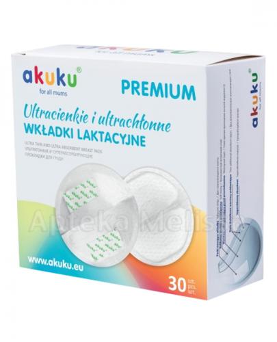 AKUKU Ultracienkie i ultrachłonne wkładki laktacyjne - 30 szt. - Apteka internetowa Melissa