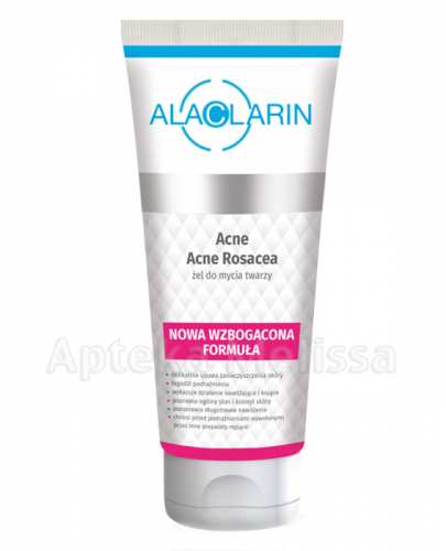 ALACLARIN ACNE ROSACEA Żel do mycia twarzy - 200 ml - Apteka internetowa Melissa