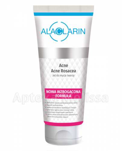  ALACLARIN ACNE ROSACEA Żel do mycia twarzy do skóry trądzikowej - 200 ml - Apteka internetowa Melissa  