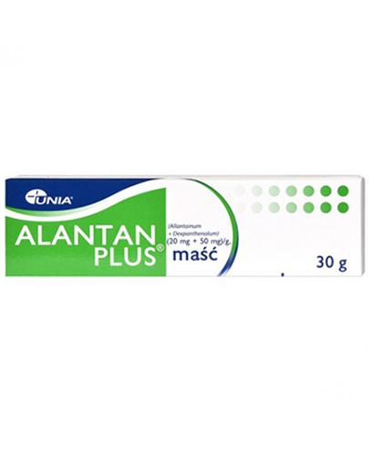 ALANTAN PLUS Maść - 30 g - na odparzenia - cena, opinie, stosowanie - Apteka internetowa Melissa