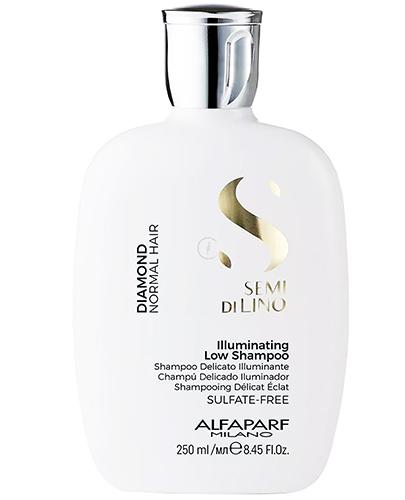 Alfaparf Semi Di Lino Diamond Illuminating Szampon rozświetlający do włosów normalnych - 250 ml - cena, opinie, stosowanie - Apteka internetowa Melissa