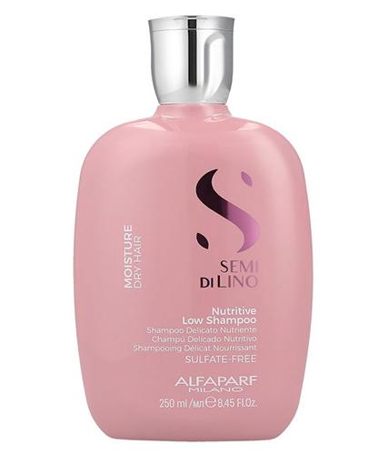 Alfaparf Semi di Lino Moisture Nutritive Szampon nawilżający do włosów suchych - 250 ml - cena, opinie, właściwości - Apteka internetowa Melissa