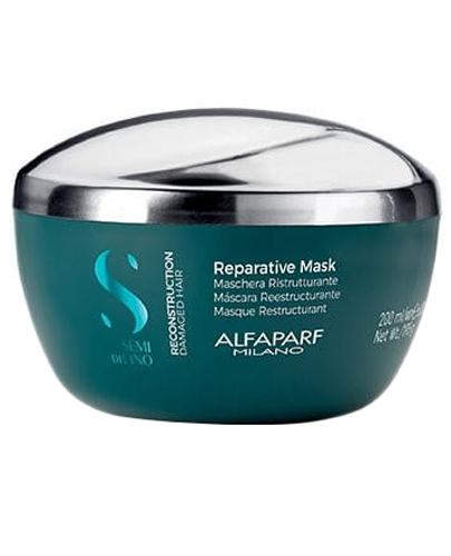 Alfaparf Semi di Lino Reconstruction Reparative Maska regenerująca do włosów zniszczonych - 200 ml - cena, opinie, właściwości - Apteka internetowa Melissa