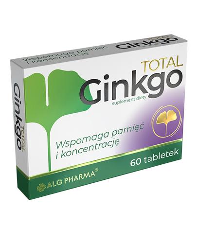  Alg Pharma Ginko Total - 60 tabl. Na pamięć i koncentrację - cena, opinie, stosowanie  - Apteka internetowa Melissa  