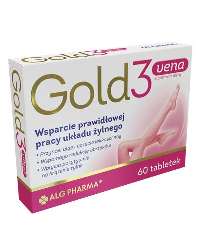 ALG PHARMA Gold3vena - 60 tabl. - cena, dawkowanie, opinie - Drogeria Melissa