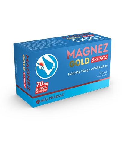 ALG PHARMA Magnez Gold Skurcz - 50 tabl.
