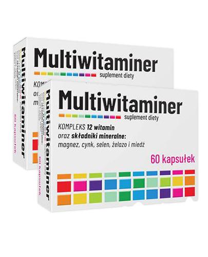  Alg Pharma Multiwitaminer - 2 x 60 kaps. - cena, opinie, dawkowanie - Apteka internetowa Melissa  