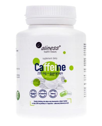 ALINESS Caffeine 200 mg + guarana - 100 kaps.