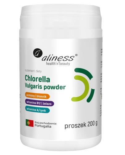  Aliness Chlorella Vulgaris powder, 200 g - Apteka internetowa Melissa  