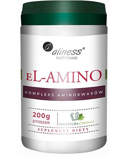  Aliness EL-Amino Kompleks aminokwasów - 200 g - cena, opinie, stosowanie - Apteka internetowa Melissa  