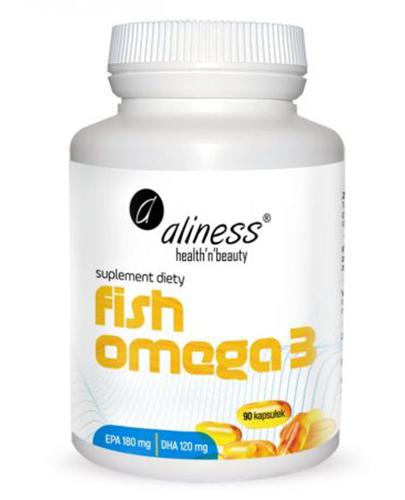  Aliness Fish Omega 3, 90 kaps., cena, opinie, stosowanie - Apteka internetowa Melissa  