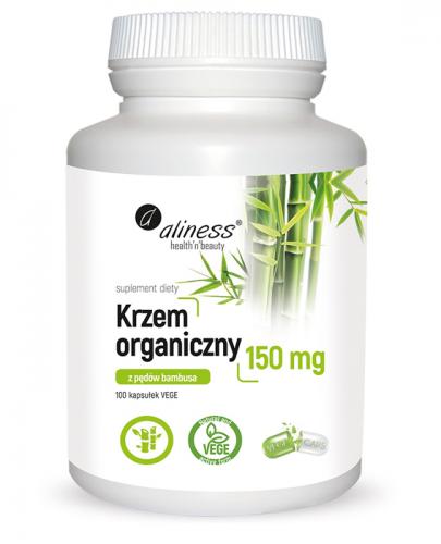  ALINESS Krzem organiczny 150 mg - 100 kaps. - Apteka internetowa Melissa  