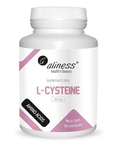  Aliness L-Cysteine 500 mg - 100 kaps. Na odporność - cena, opinie, stosowanie - Apteka internetowa Melissa  