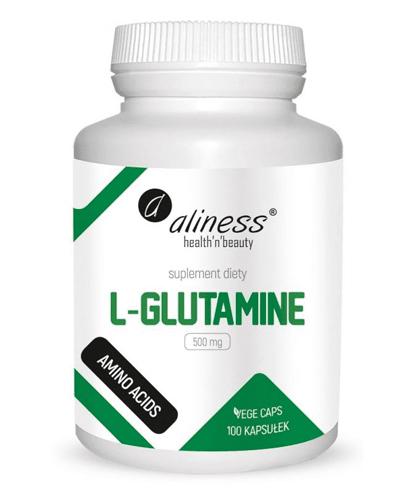  ALINESS L-Glutamine 500 mg - 100 kapsułek - Apteka internetowa Melissa  