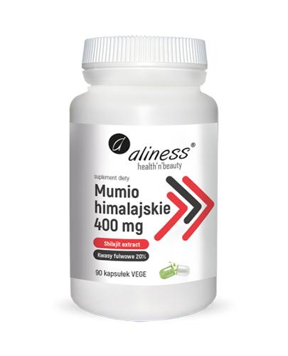  Aliness Mumio himalajskie 400 mg, 90 kapsułek - Apteka internetowa Melissa  