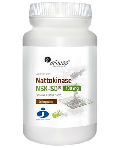  Aliness Nattokinase NSK-SD 100 mg - 60 kaps. - cena, opinie, składniki - Apteka internetowa Melissa  