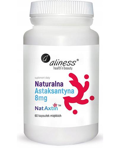 Aliness Naturalna Astaksantyna 8 mg - 60 kaps. - cena, opinie, dawkowanie - Apteka internetowa Melissa